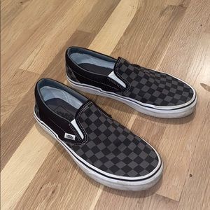 checkerboard vans